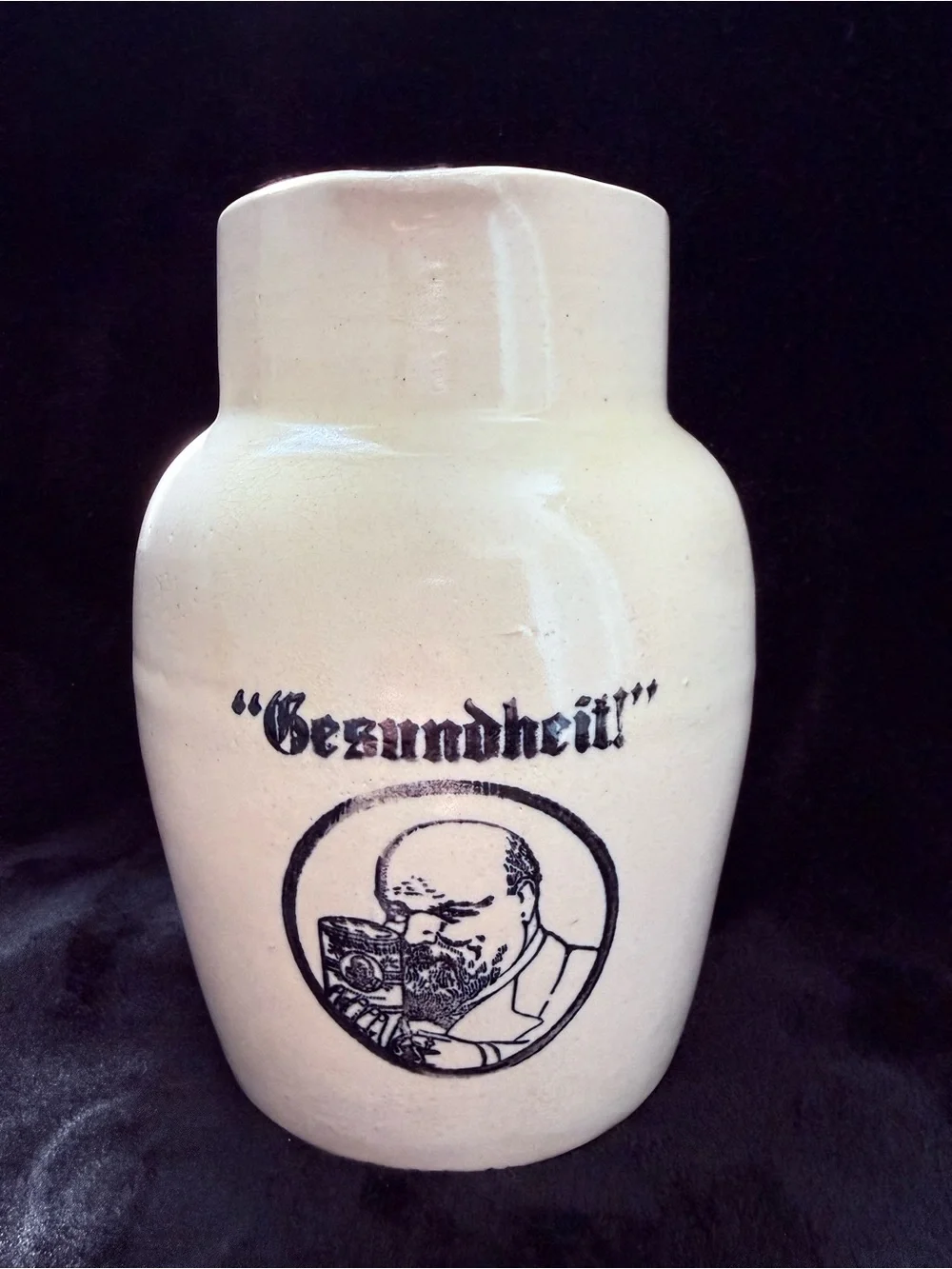Vintage Neustadtl brewing company beer pitcher 1930s
